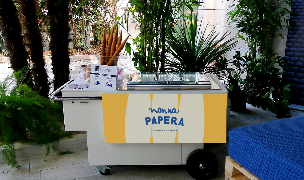 Carretto Gelati Nonna Papera Gelateria Cantù